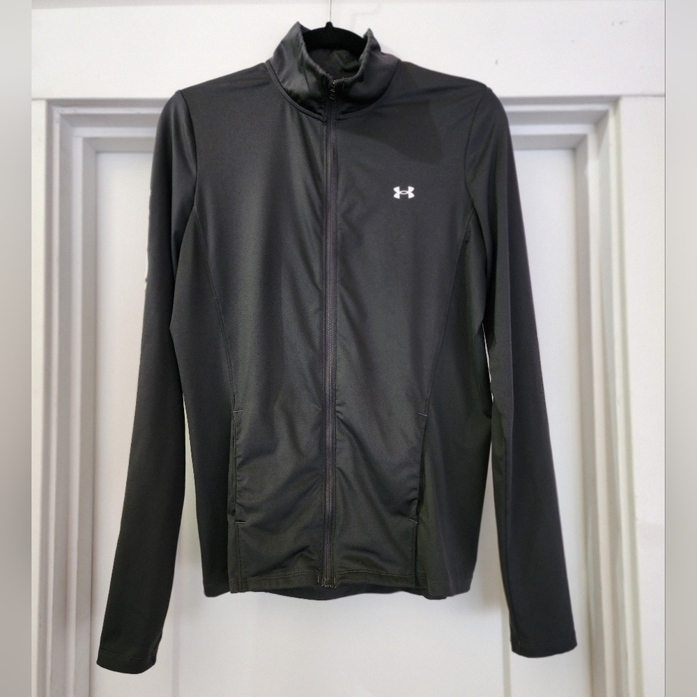 Under Armour Dark Grey (M) Light Weight Full Zip Jacket